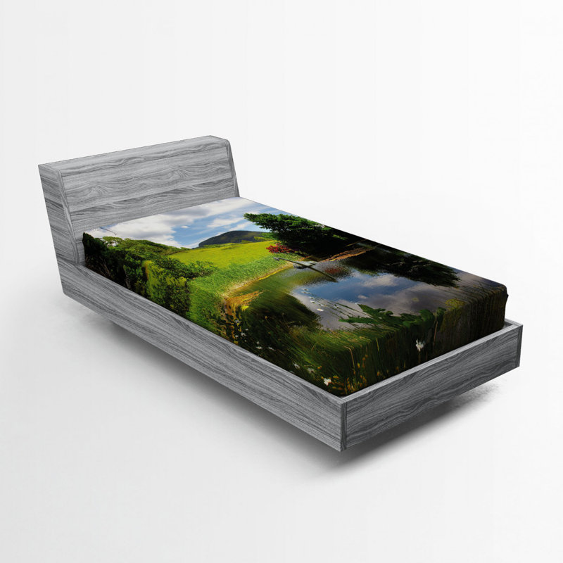 Microfiber Fitted Sheet, Twin Fitted Sheet