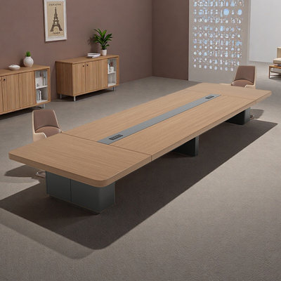 Table de conférence moderne et luxueuse