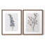 Découpage floral I-Premium, impression encadrée - prête à être accrochée - aucun clou requis - aucun clou requis-107998381-107998377