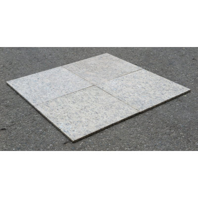 Carreau de mur et de plancher en pierre de granite 12 po x 12 po Giallo Veneziano