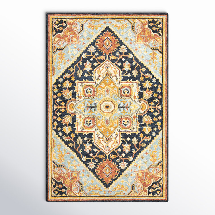 Eitelfritz Performance Wool Oriental Indoor Rug