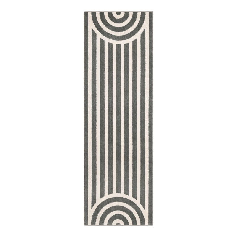 Unique Loom Lines Whimsy Kids Rug, Runner 2' x 6'1"