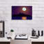 Epic Graffiti 'The Nubble & The Full Moon' by Rick Berk Canvas Wall Art, 18" x 12"-109180911