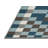 Machine Washable Checkered Gray Area Rug