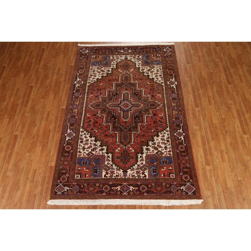 Tapis rétro en laine Heriz