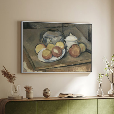 Reproduction botanique rétro-VI - reproduction sur toile flottante