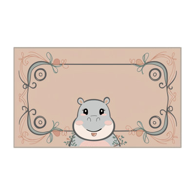 Tapis pour enfants mignons lavables Dakota Fields