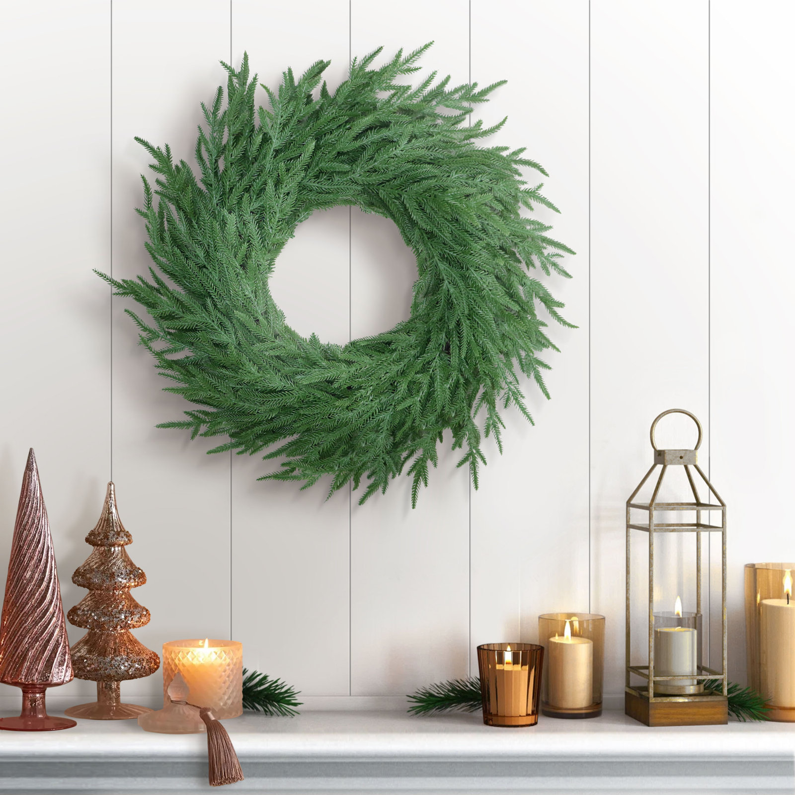6" Christmas Wreath