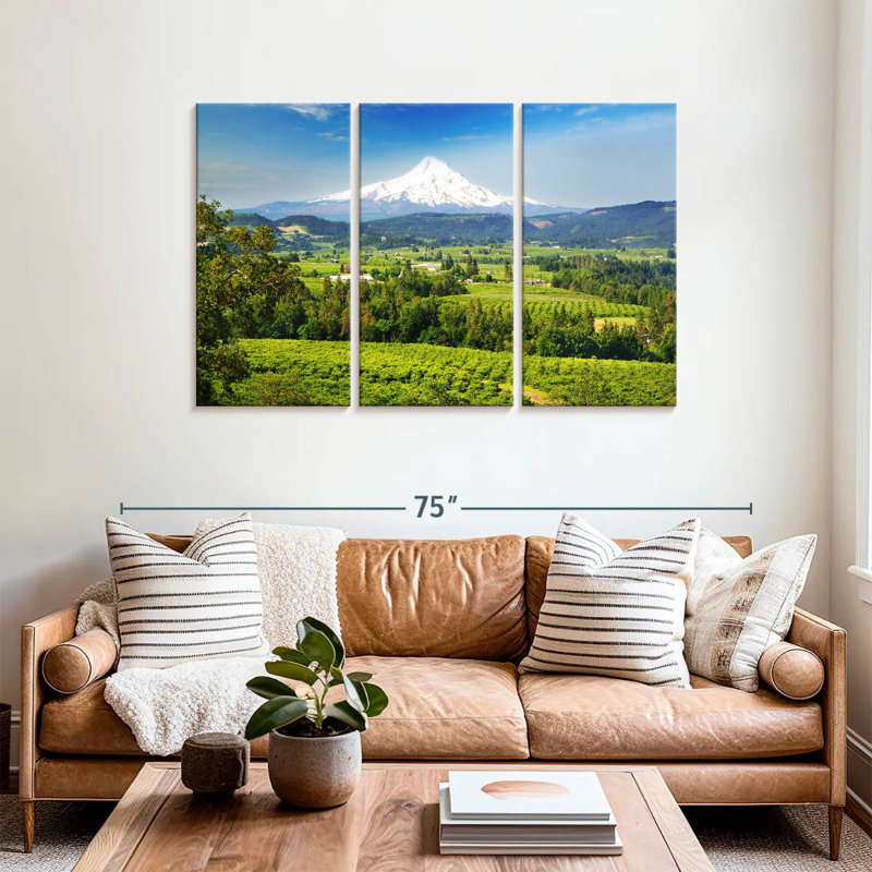 Alvord Mount Hood Rural Vista, 36" H x 57" W