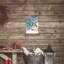 Plaque murale Woodland Creatures Winter Campfire, design par Nabeela Rumi