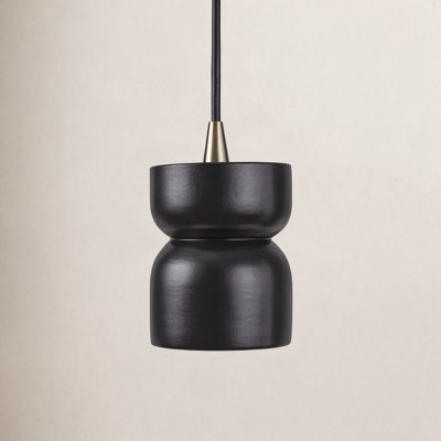 Leni Ceramic Hourglass Single Pendant