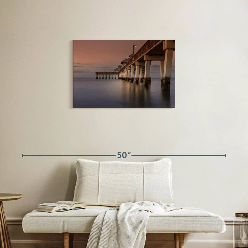 Aletra Myers Boardwalk Sunset, H 20 po x l 30 po