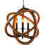 Lustre en forme de globe à 3 lumières de style bougie Lipford