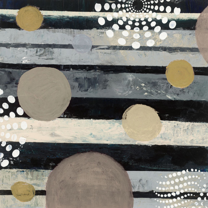 Harmony II Archroma by Cheryl Warrick - Wrapped Canvas Painting, 30cm H x 30cm W x 3.8cm D
