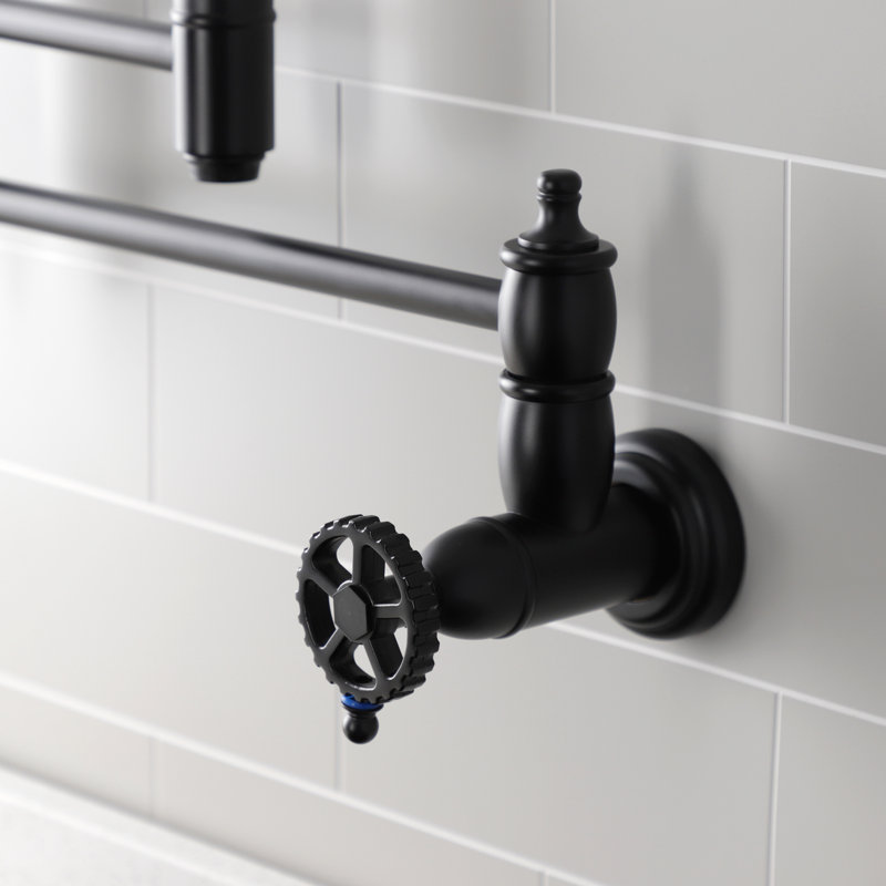 Remplisseur de pot Fuller, Noir mat