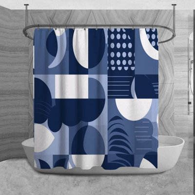 Rideau de douche abstrait Xhaferr