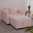 44.9"Soft  Modular Sofa