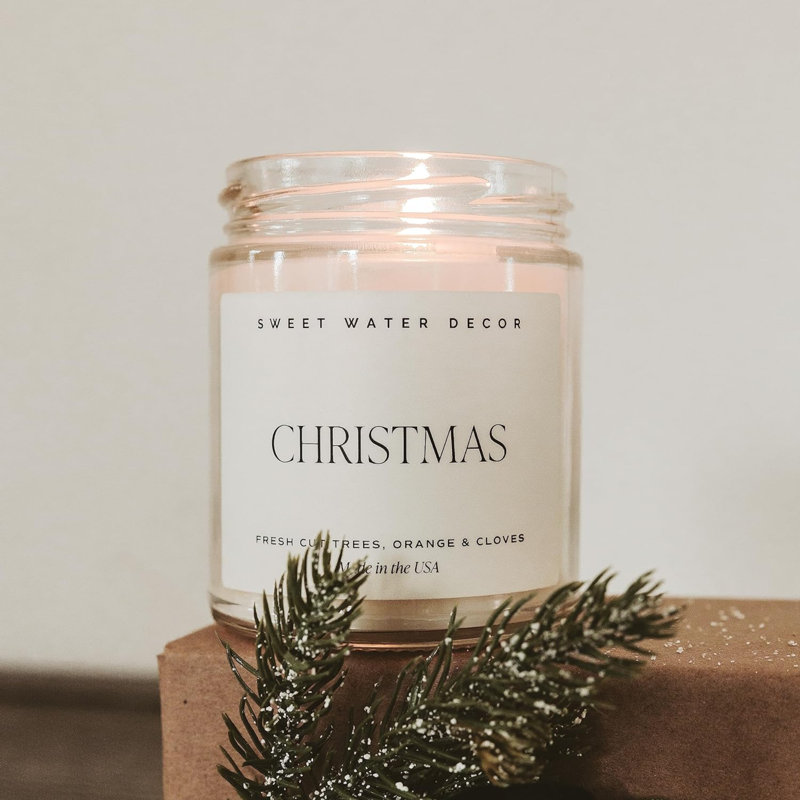 Christmas Scented Jar Candle