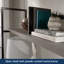 Bureau d'ordinateur Manhattan Gate Hutch Ste en chêne mystique