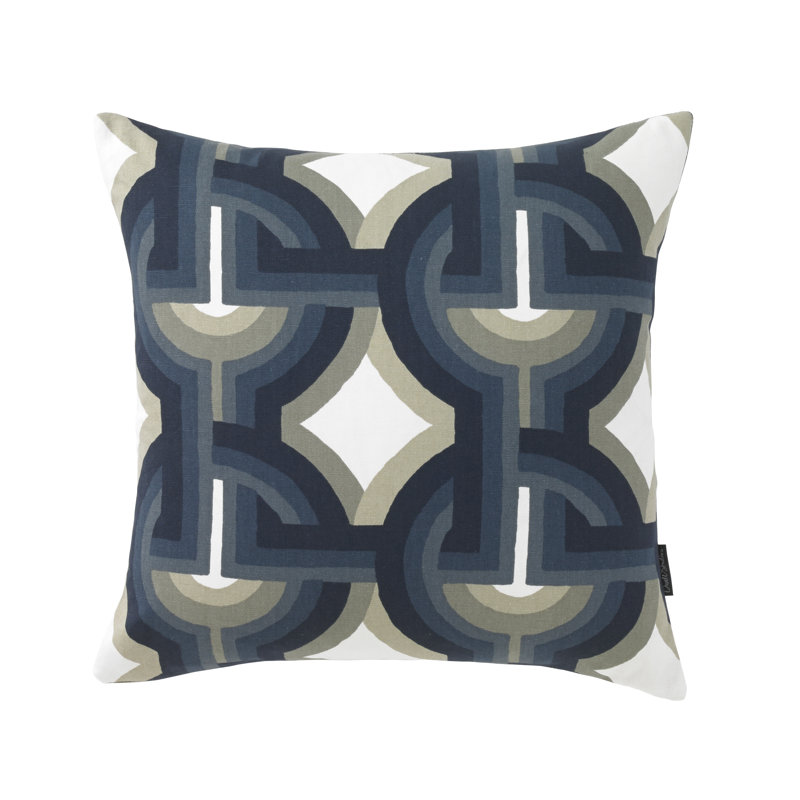 Geometric Reversible Throw Pillow, 12" x 18"