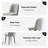 Lariel Dining Chairs with Metal Legs-1763927026-1763927025