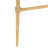 Sharna 52'' Glass Top Console Table-757922407