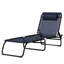 Méridienne pliante Outsunny