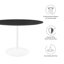 Table de bar Lippa, plateau rond en marbre artificiel, par Modway-471470868-471470867-410900533