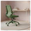 Chaise de bureau ergonomique en filet avec accoudoirs rabattables Sage Green-125403898