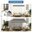 Dakota Fields Polyester Cover Retractable Patio Awning-37093841-37093845