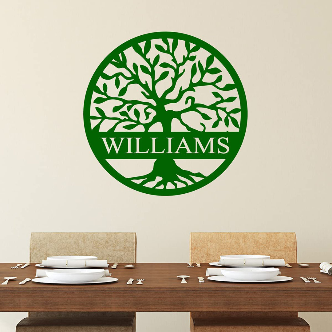 Text & Numbers Non-Wall Damaging Wall Decal Trinx