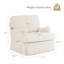 Fauteuil d'appoint pivotant avec coussin amovible Muro Modern-2011856055