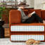 Canapé-lit convertible avec coussin cylindrique, canapé-lit pliant avec structure stable de forme fixe, canapé-lit multifonctionnel pour le salon et la chambre à coucher-1276406292