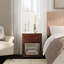 Nora 21 in. W Wood 1 Drawer Small Nightstand with Shelf-1607635600