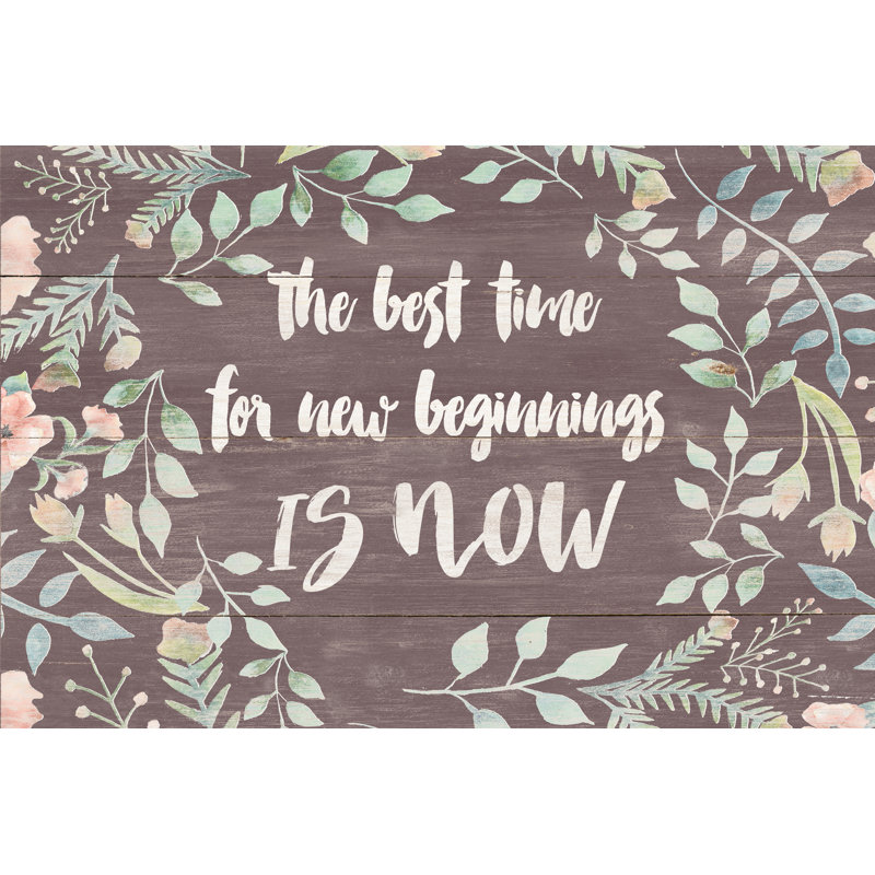 New Beginnings - Wrapped Canvas Art Prints, 81cm H x 122cm W x 3.8cm D