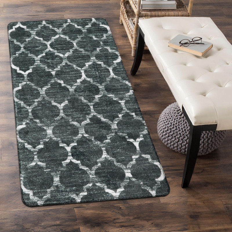 Tawann Classic Moroccan Machine Washable  Area Rugs with Non-Slip Backing Perfect for Living Room, Dining Room, Bedroom Decor