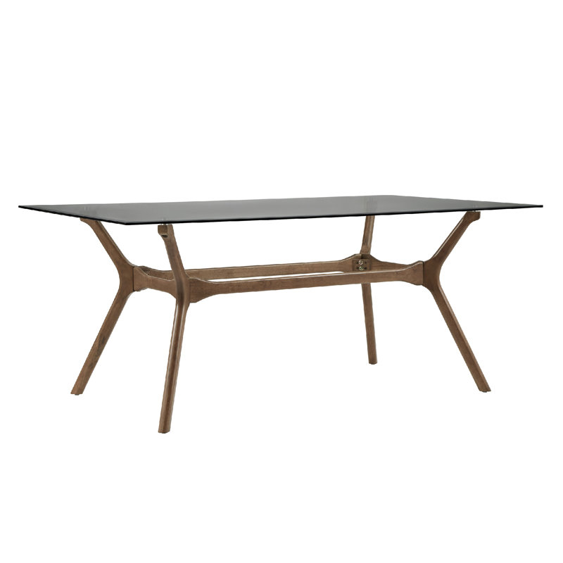 Alxander Glass Top Dining Table