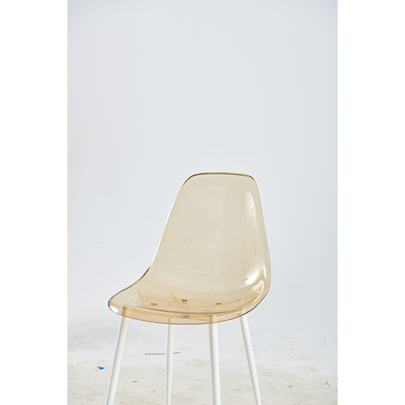 Ensemble de 4 chaises d'appoint Accent Chair, Jaune