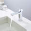 Robinet de lavabo de salle de bain monocommande en zinc