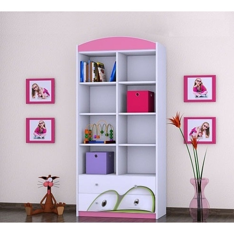 Emery 183cm H X 88cm W Kids Cube, Pink