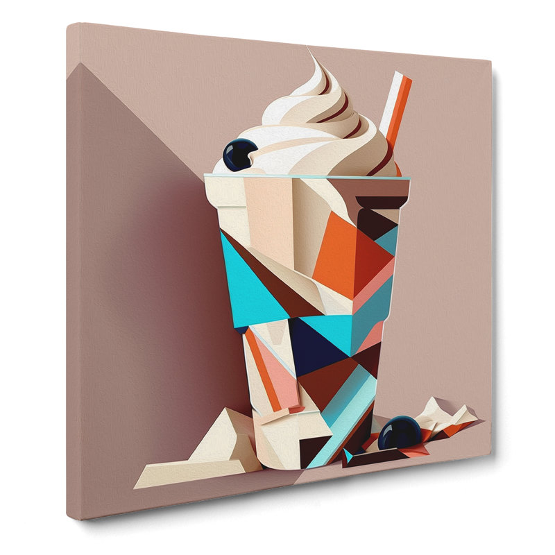 Modern Wall Art - Wrapped Canvas, 35cm H x 35cm W x 3cm D