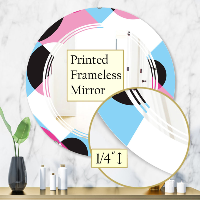 Miroir mural Leaves Diamond VII, H 31,5 po x l po