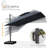 Yamari 11' Square Advanced Fabric Cantilever Umbrella with wheeled Base-1448938720
