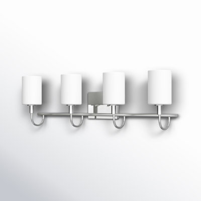 Rowley 4 Light Frosted Dimmable Vanity Light
