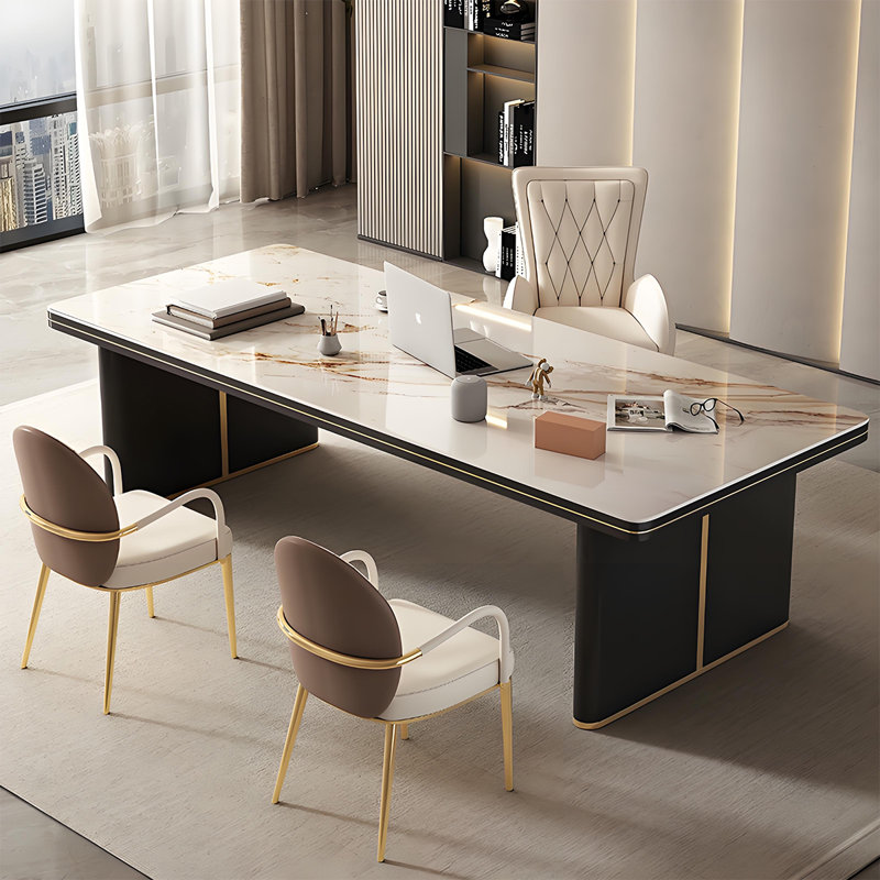Bureau et table d'écriture 55,12 po, H 29,53 po x l 55,12 po x P 31,5 po