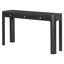 Console 52 po rustique avec coins arrondis et 3 tiroirs dissimulés-957782681