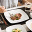 Julia Piece Porcelain China Dinnerware Set - Service for 6