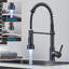 Kitchen Faucet With LED Sprayer-93608733