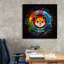 Art mural sur toile Epic Graffiti «Shiba Inu Crypto Power» par Epic Portfolio, 37 po x 37 po