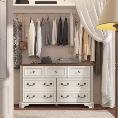 Commode 7 tiroirs Vintage Farmhouse